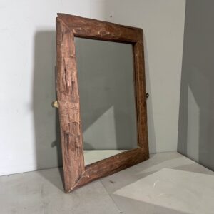 Rustic Wooden Framed Mirror