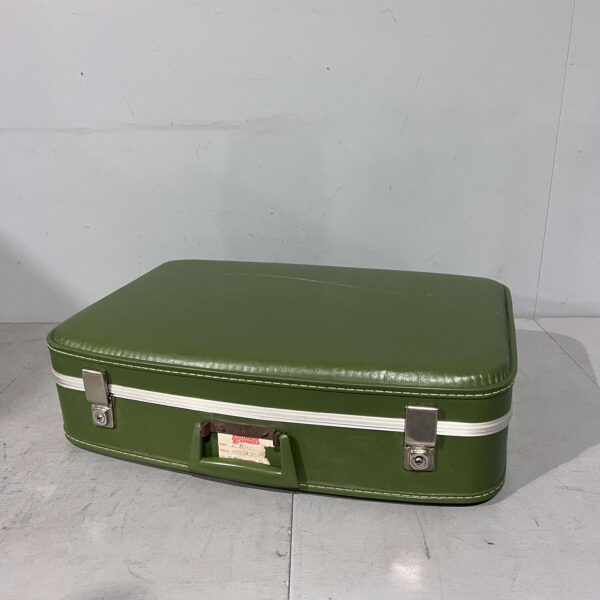 Green Vintage Suitcases Set