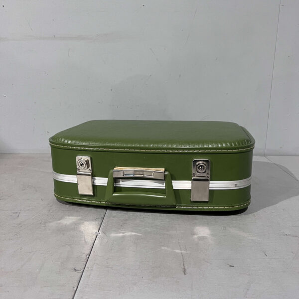 Green Vintage Suitcases Set