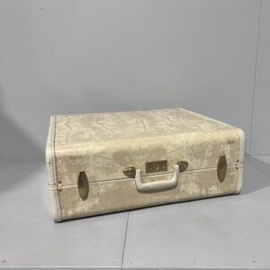 Vintage Ivory Samsonite Suitcase