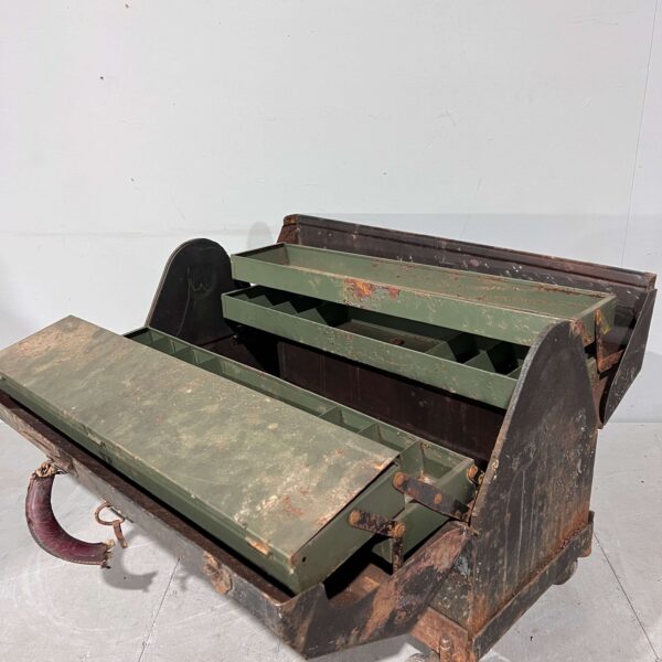 Vintage Metal Tool Box