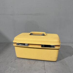Yellow Samsonite Vanity Case