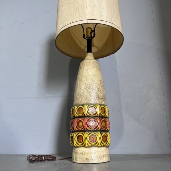 Yellow and Orange Table Lamp