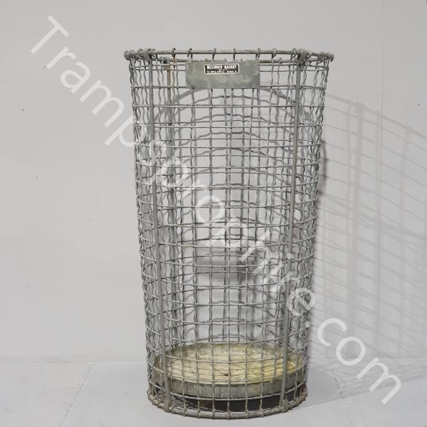 Tall Wire Trash Basket