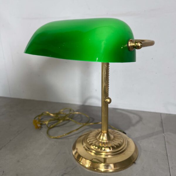 Green Bankers lamp