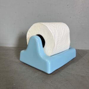 Blue Toilet Roll Holder