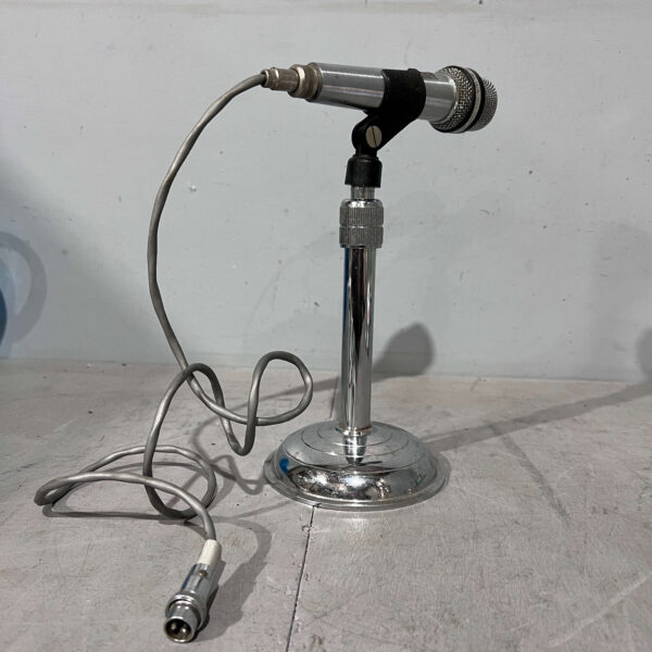 Vintage Chrome Microphone