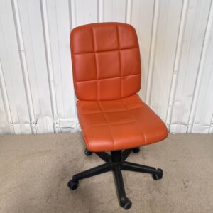 Orange Office Swivel Chair