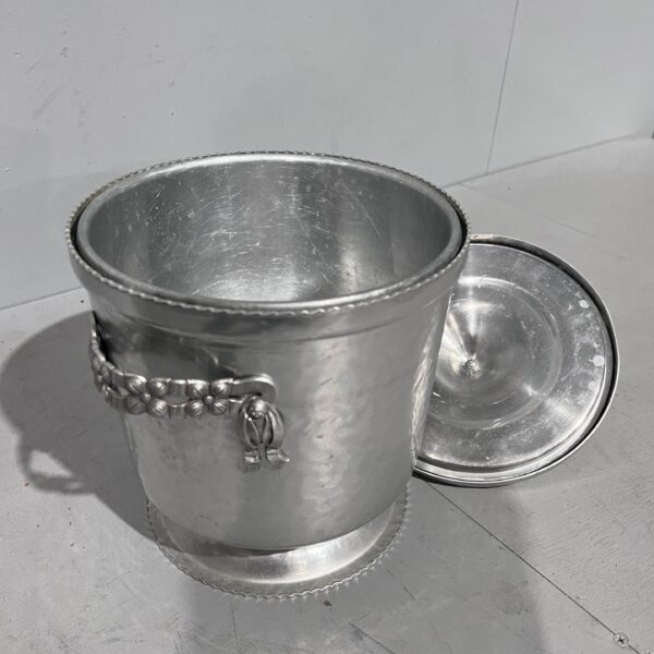 Silver Decorative Ice Bucket