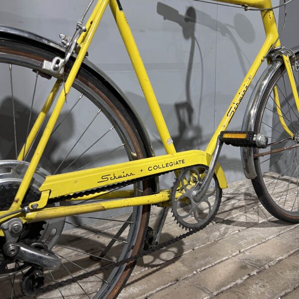 Yellow Schwinn Collegiate Bike
