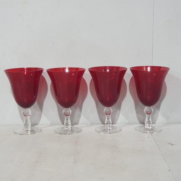 Red Wine Glasses Set