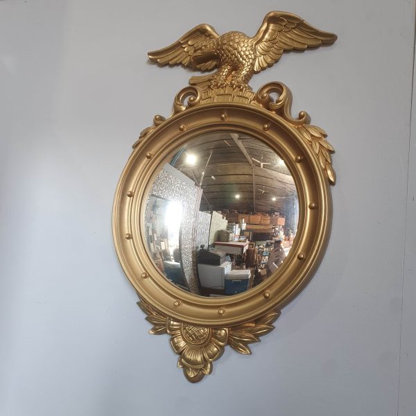 Gold Eagle Framed Mirror