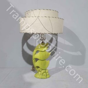 Green Decorative Mid Century Table lamp