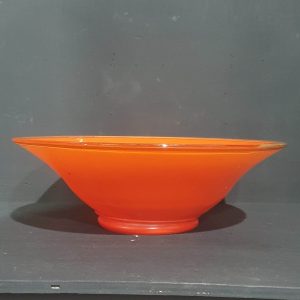 Orange Blendo Glass Bowl