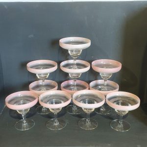 Pink Margarita Glasses