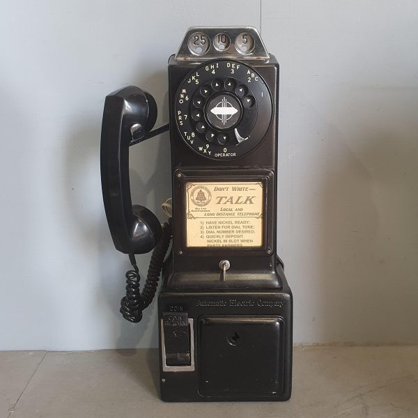 Vintage Rotary Dial Pay Phones