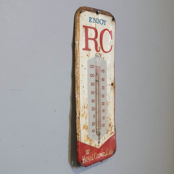 Royal Crown Thermometer Sign