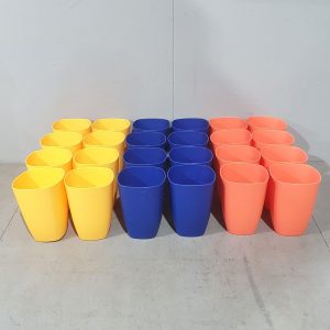 Coloured Plastic Cups