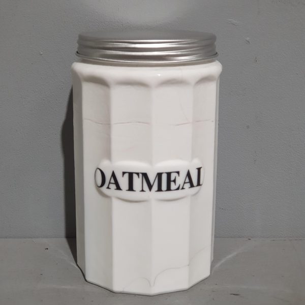 Oatmeal Kitchen Canisters