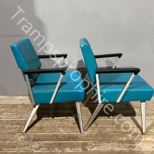 Blue Tanker Chairs