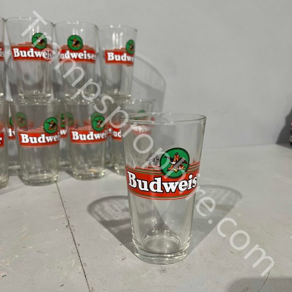 Budweiser Beer Glasses