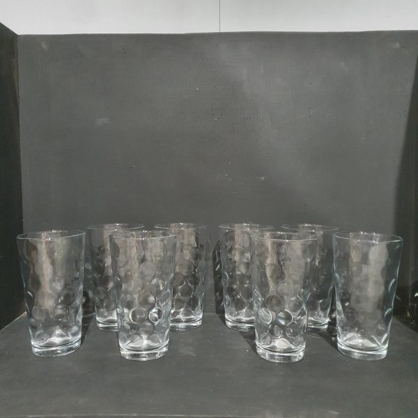 Dimpled Drinking Glasses