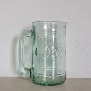 Glass Coke Mug