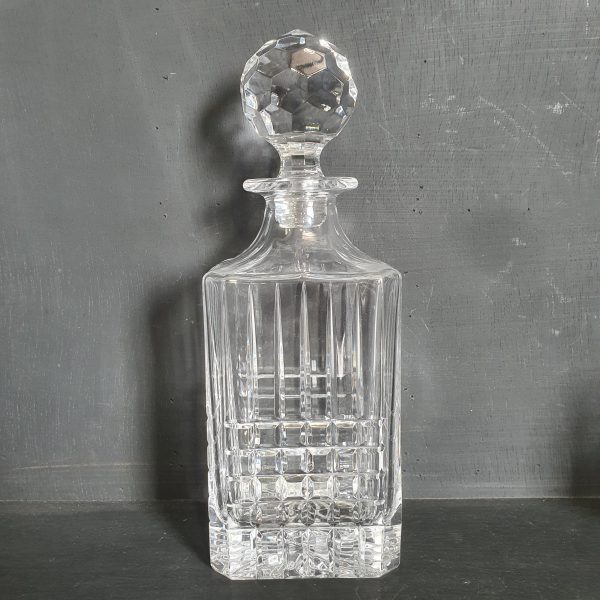 Glass Decanter and Glasses