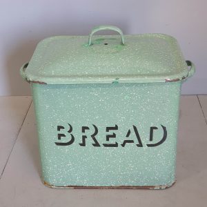 Green English Bread Bin