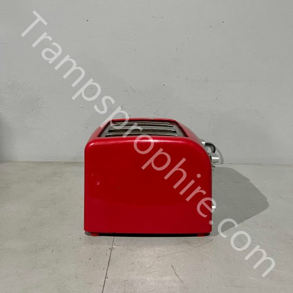 Modern Red Toaster
