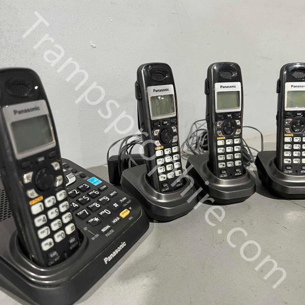 Modern Wireless Landline Phones Set