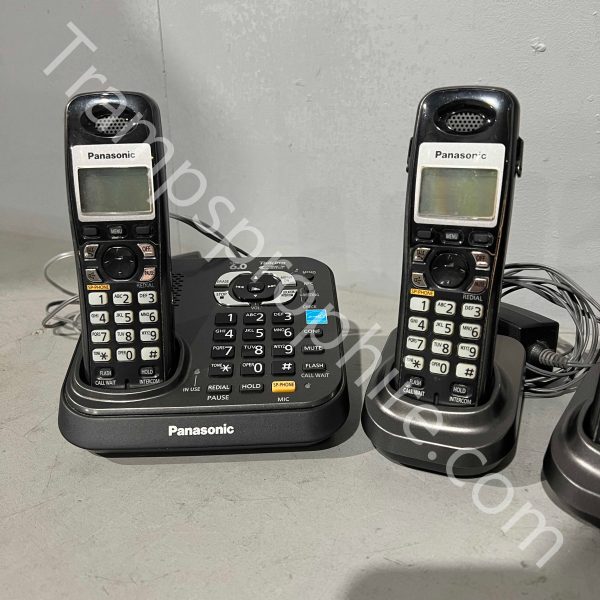 Modern Wireless Landline Phones Set