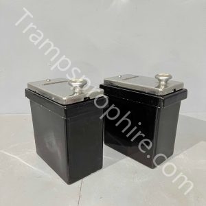Black Soda Syrup Containers