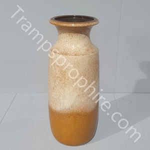 Scheurich Brown Ceramic Tall Vase