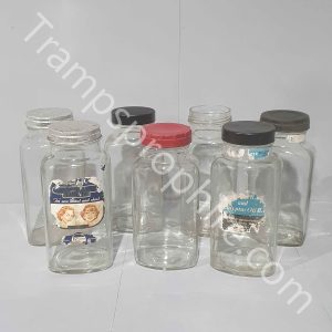 Collection of Glass Confectionery Jars