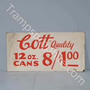 Vintage Cott Drinks Shop Sign