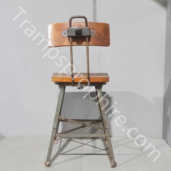 High Back Industrial Stool
