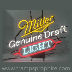 Miller Genuine Draft Light Neon Sign