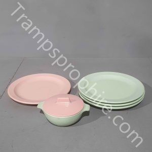 5 Piece Melamine Tableware Set