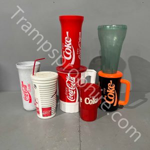 Plastic Coke Drink Cups