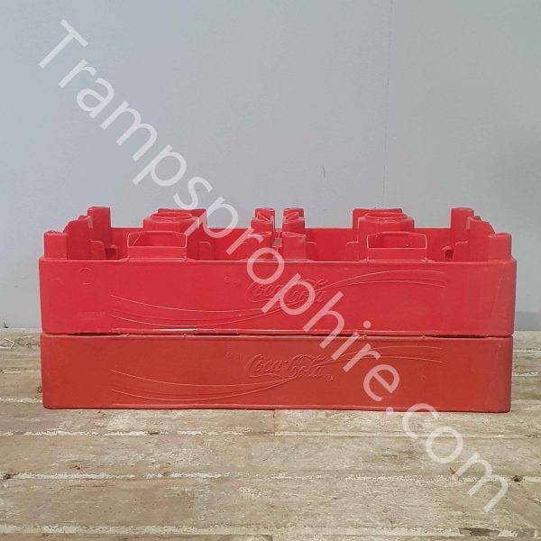 Red Plastic Coke Crates