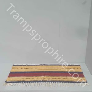 Striped Fringed Rug