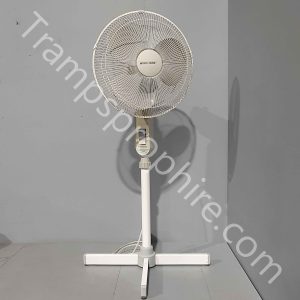 White Floor Standing Fan