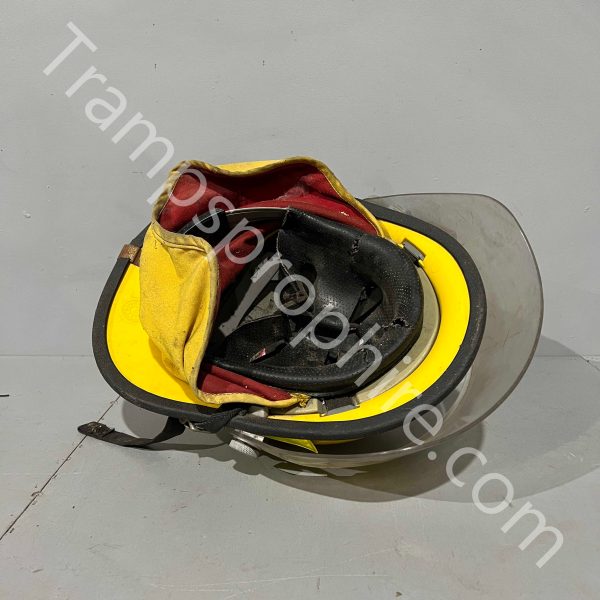 Yellow Fire Fighter Helmet