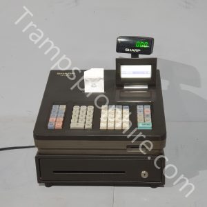 Brown Electronic Cash Register