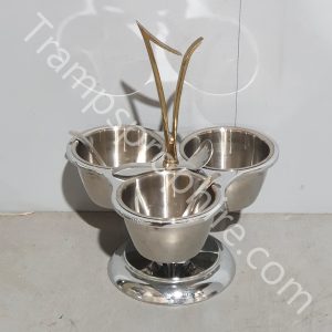 Stainless Steel Condiment Caddy