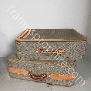 Tweed Suitcases Set