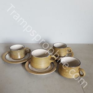 Cup and Saucers Set