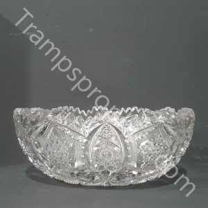 Decorative Cut Glass Crystal Bowl