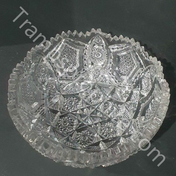 Decorative Cut Glass Crystal Bowl